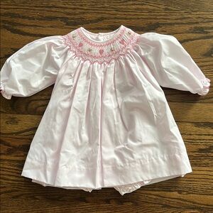 Petit Ami Smocked Bloomer Set